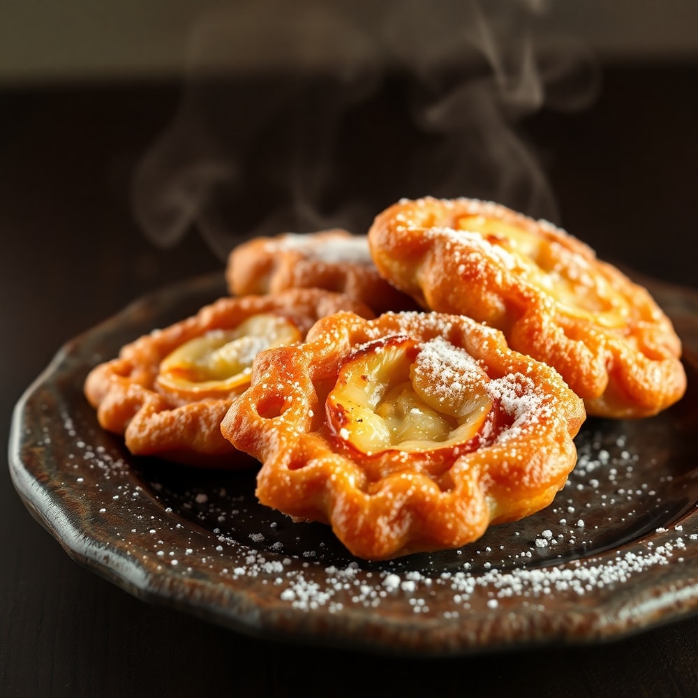 baked apple fritters