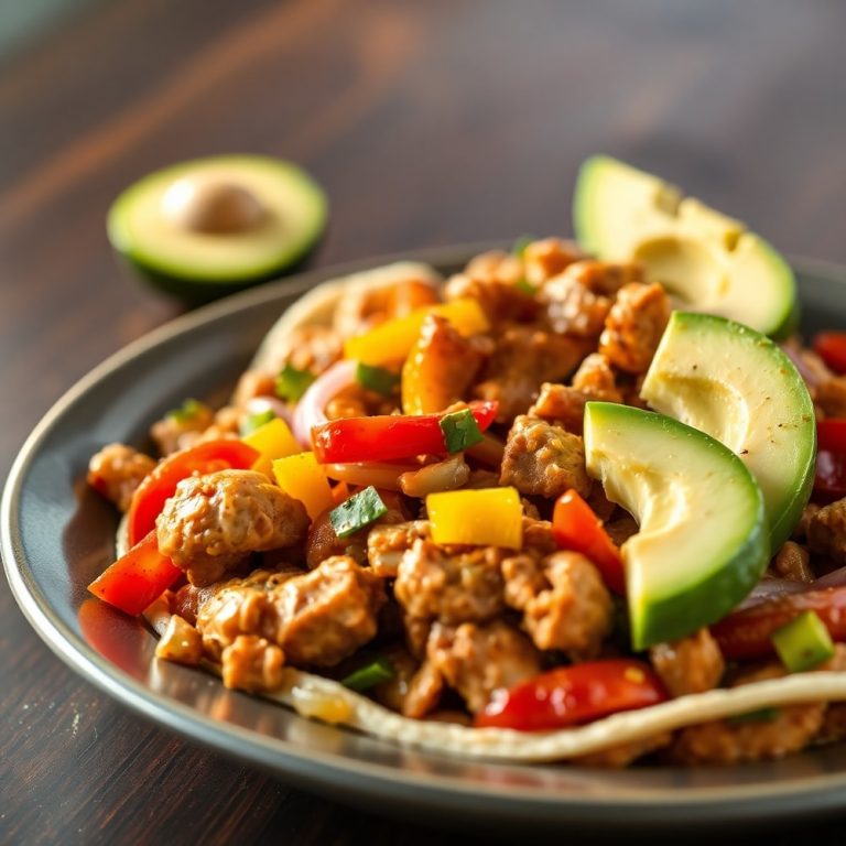 slow cooker chicken fajitas