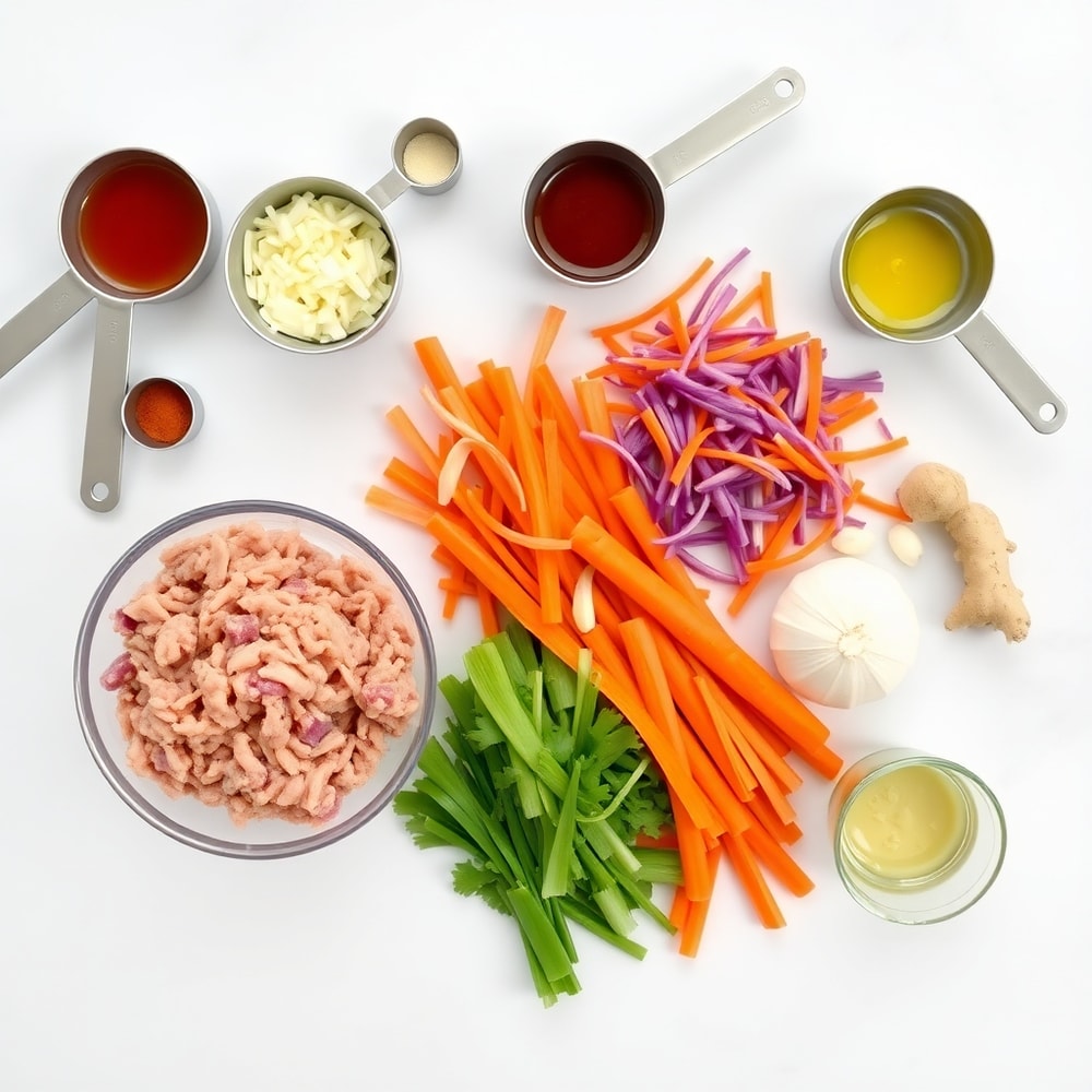 Egg Roll in a Bowl Ingredients