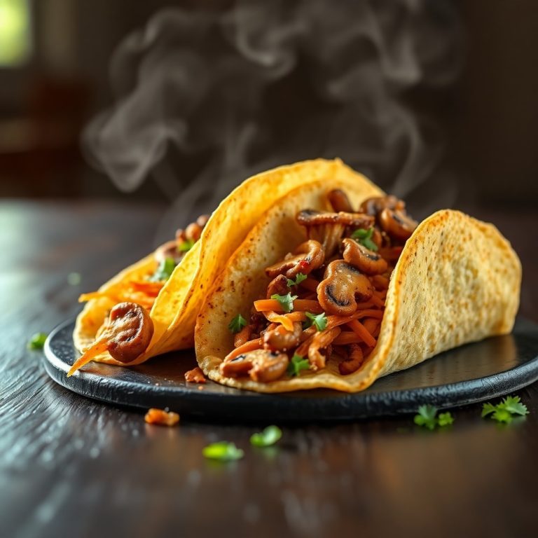 mushroom tacos