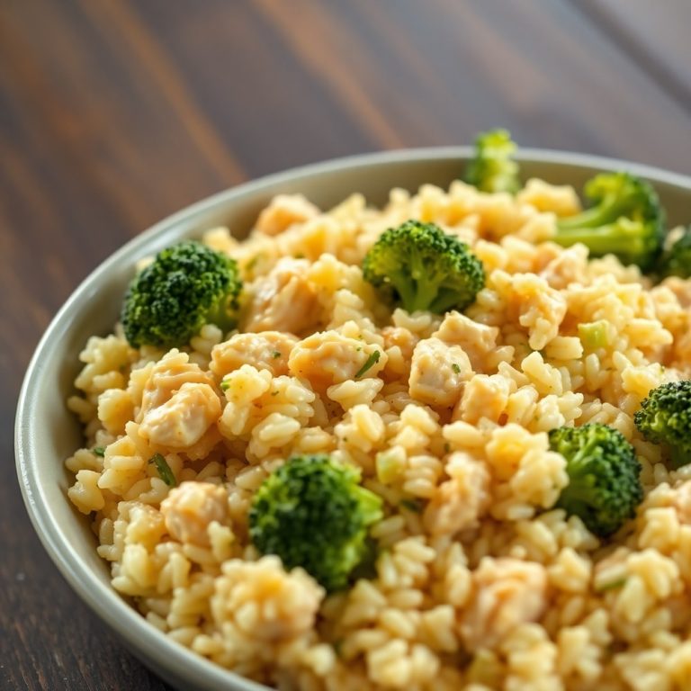 chicken broccoli rice casserole