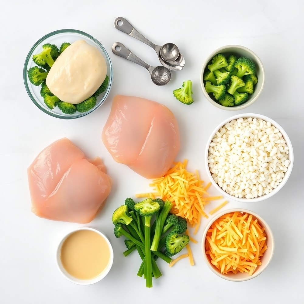 Chicken Broccoli Rice Casserole Ingredients