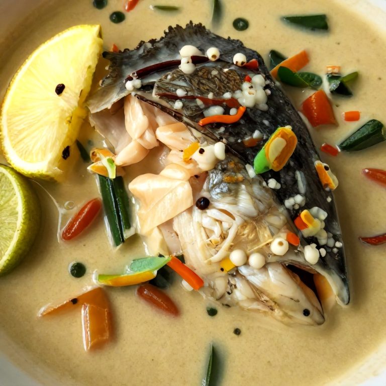 coconut lime fish curry