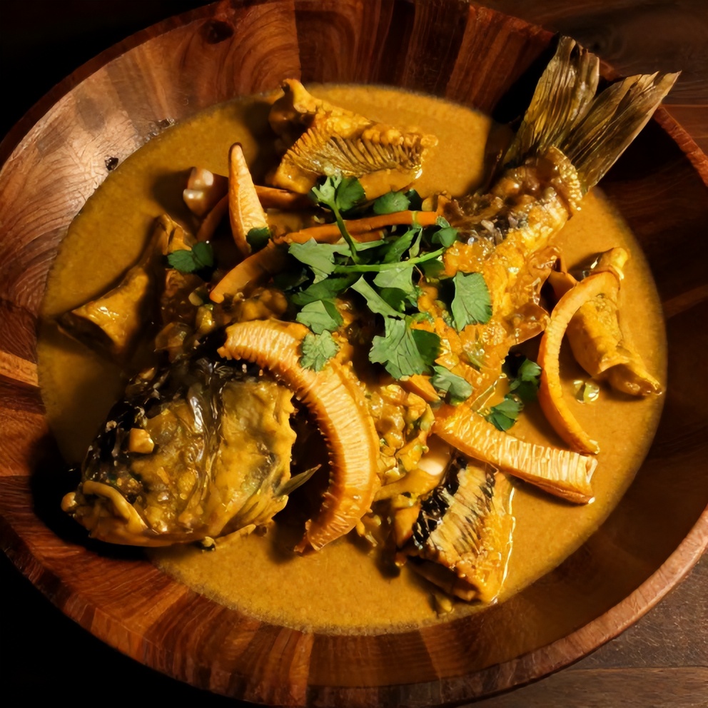 Coconut Lime Fish Curry with Jasmine Rice