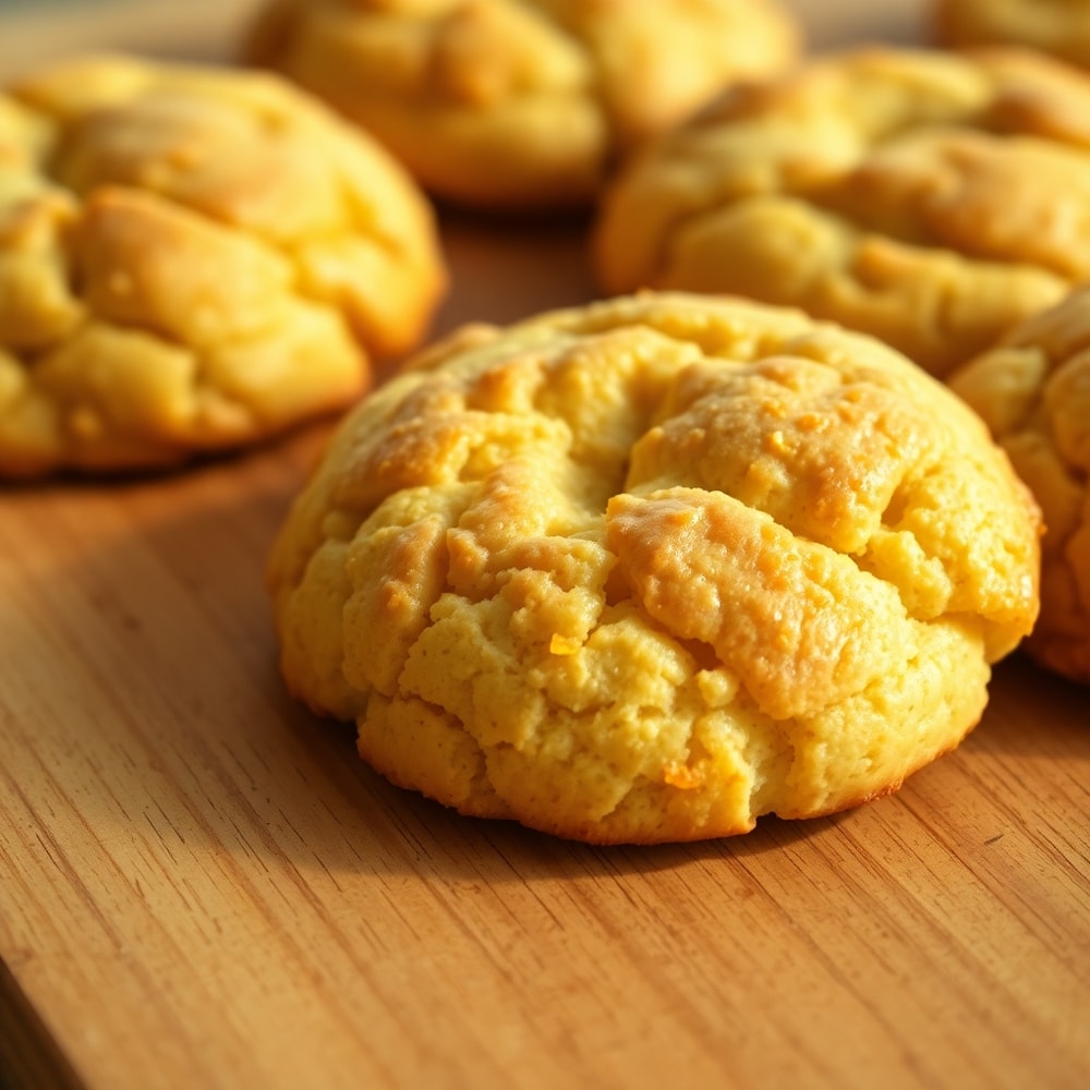 orange scone cookies