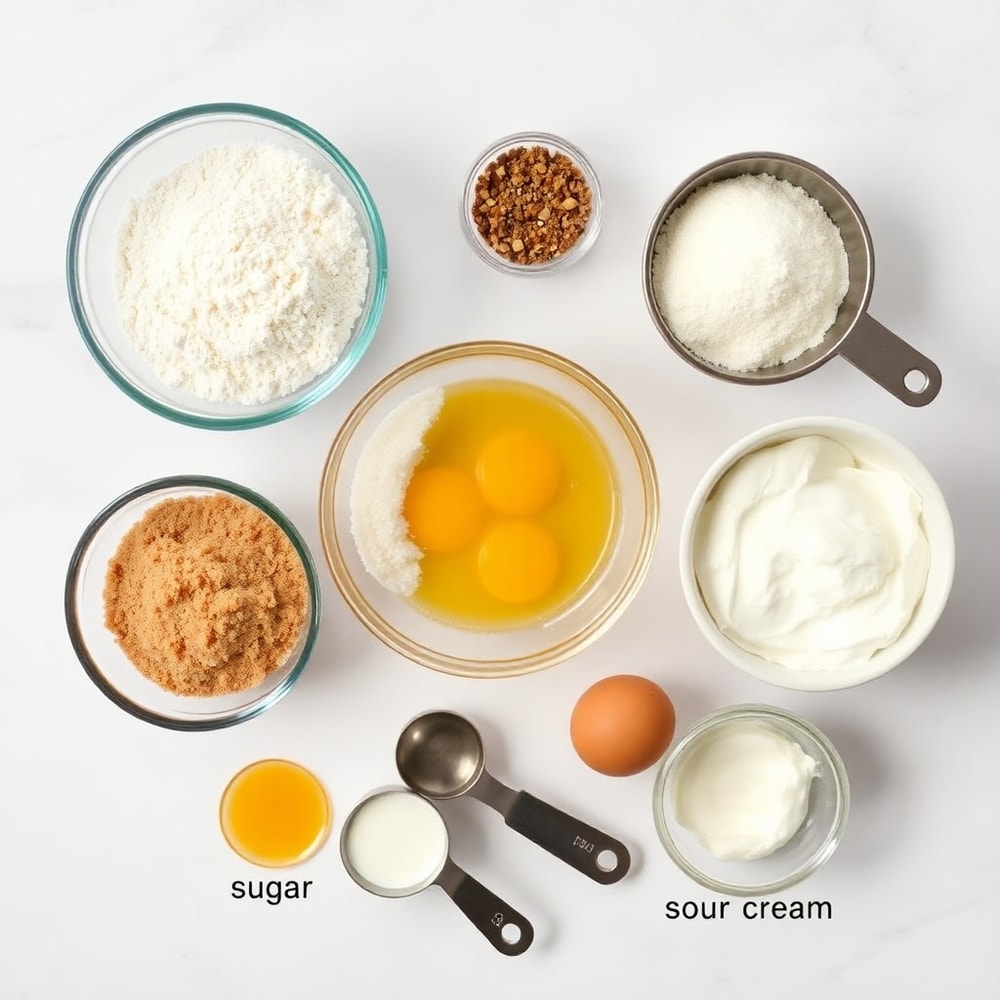 Brown Sugar Chai Cake Ingredients
