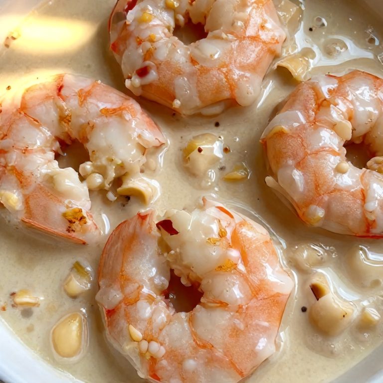Creamy Coconut Garlic Shrimp