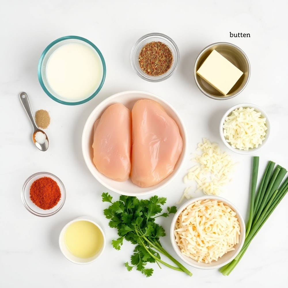 Cajun Butter Chicken Ingredients