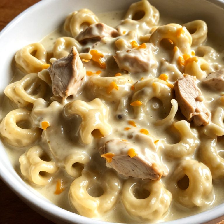 Creamy Crockpot Chicken Tortellini