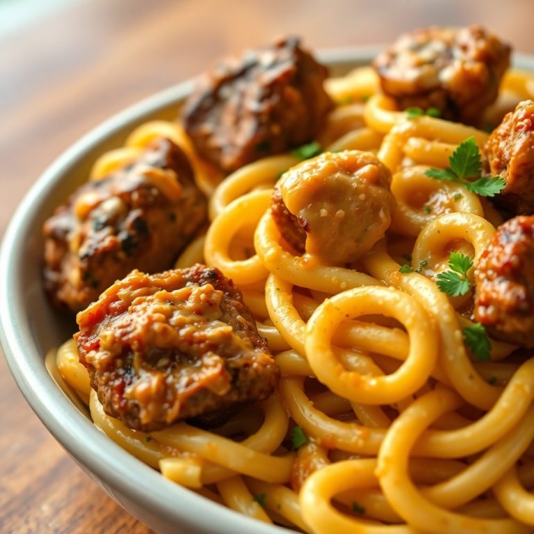 creamy garlic butter steak bites