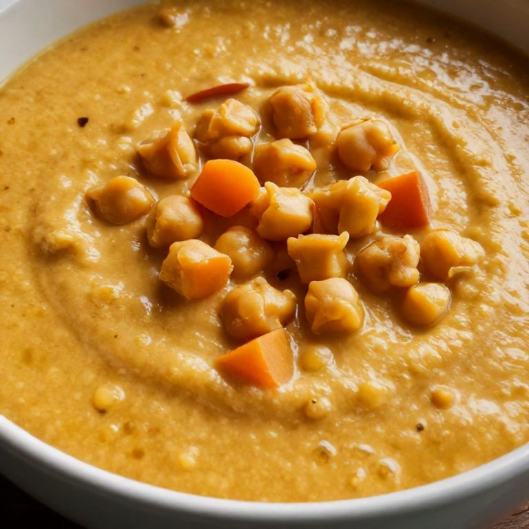 Creamy Moroccan Sweet Potato Soup