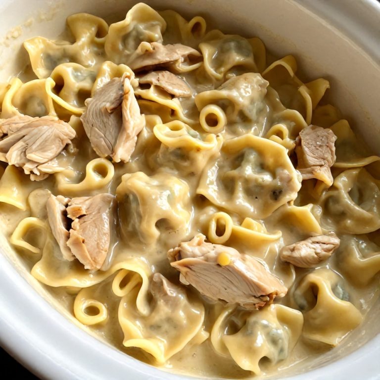 slow cooker chicken tortellini