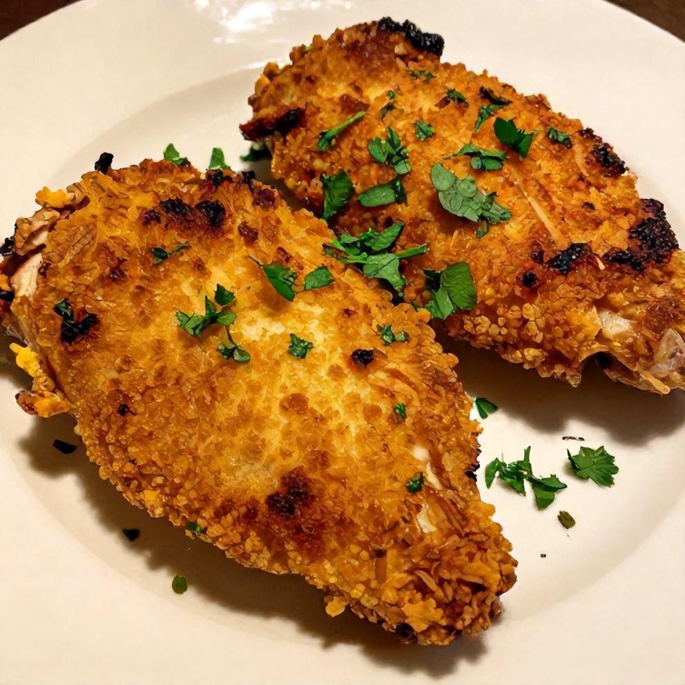 Crispy Baked Lemon Pepper Chicken