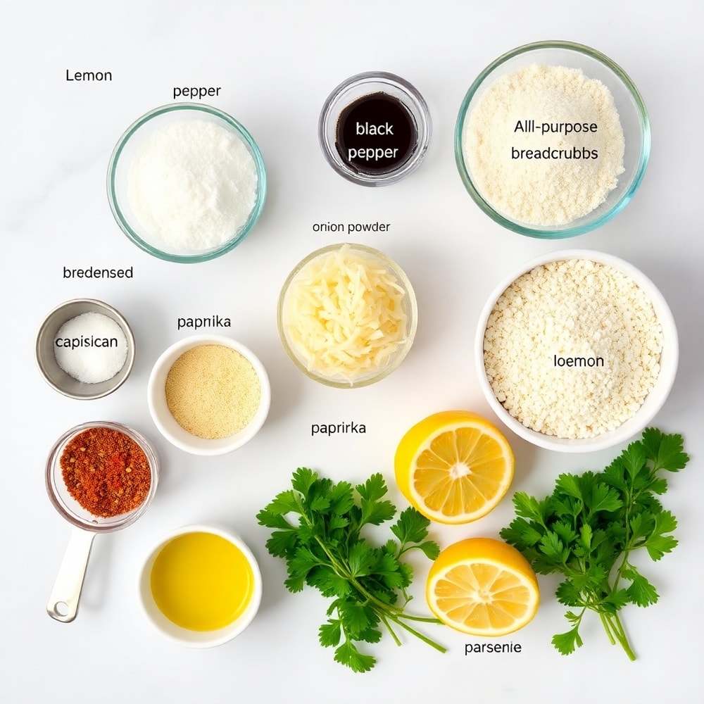 Lemon Pepper Chicken Ingredients