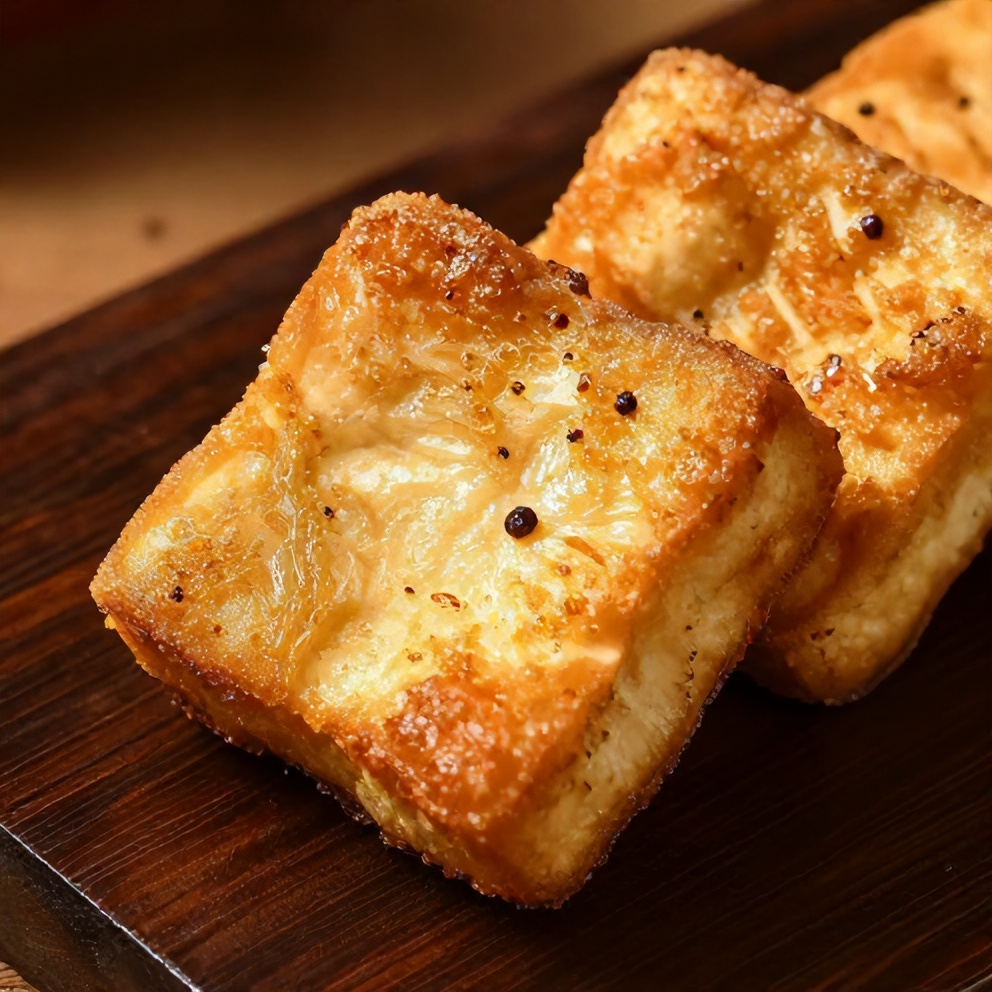 crispy black pepper tofu