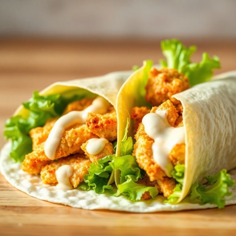 Chicken Caesar Wraps