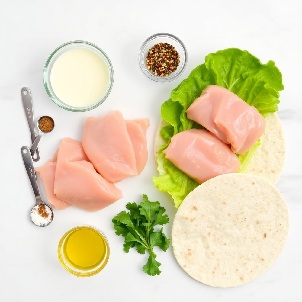 Chicken Caesar Wraps Ingredients