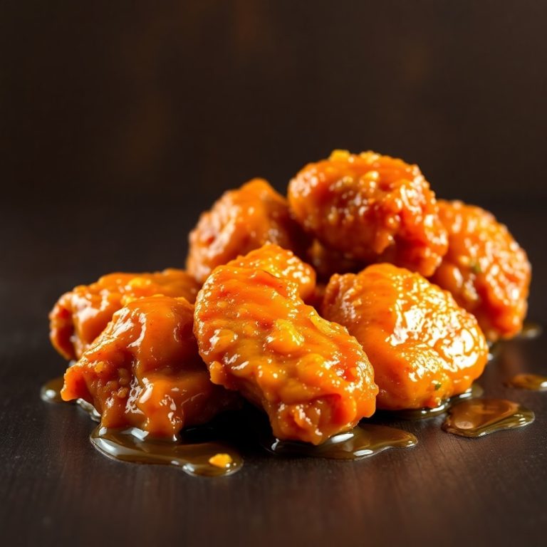 crispy honey garlic chicken
