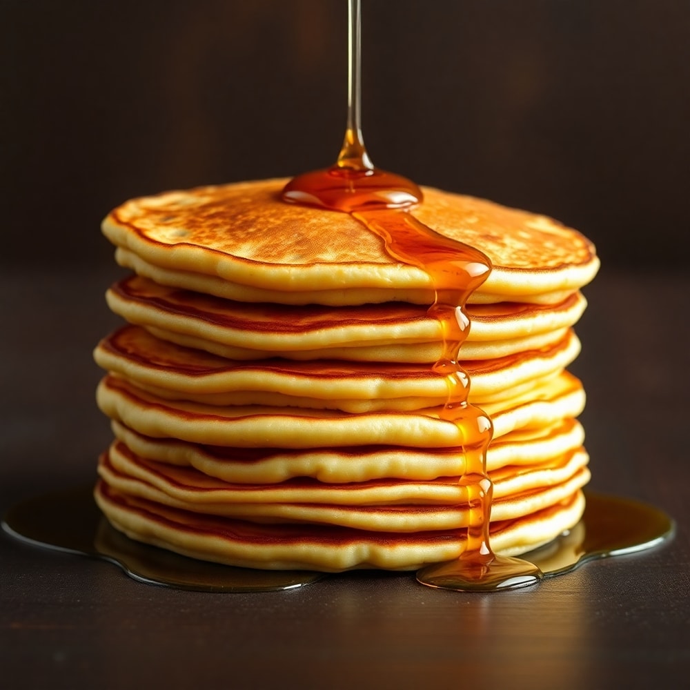 crispy lion pancakes