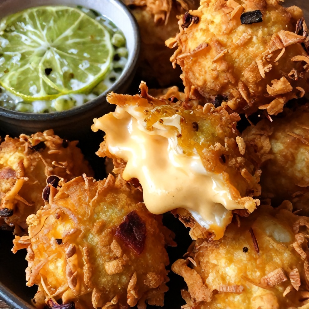 Mexican street corn fritters