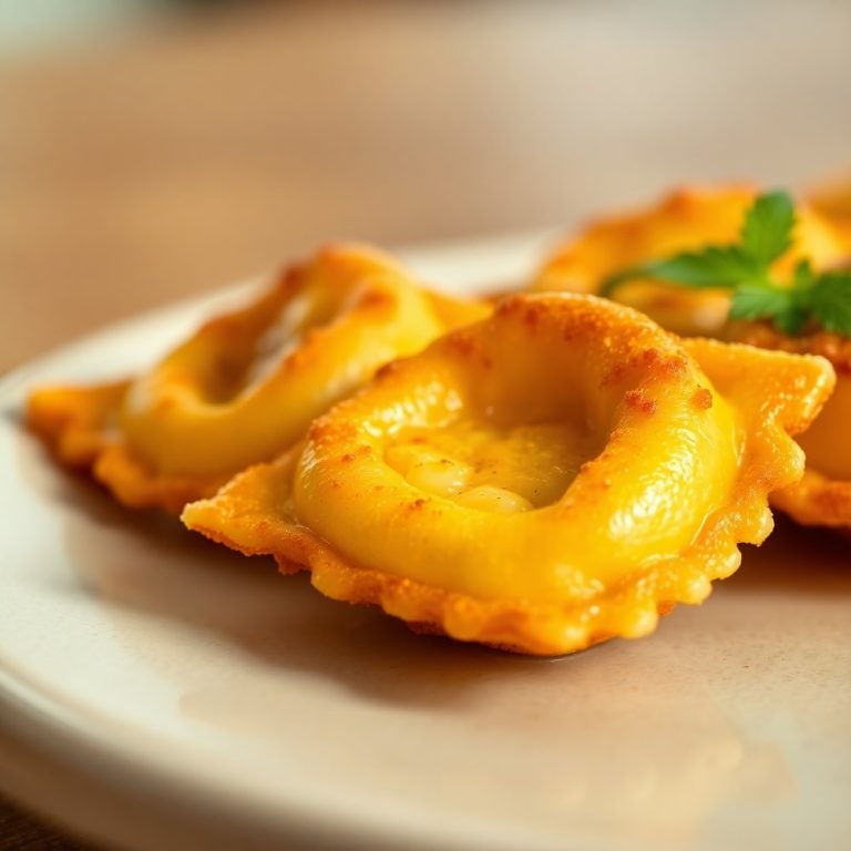 crispy ravioli appetizer