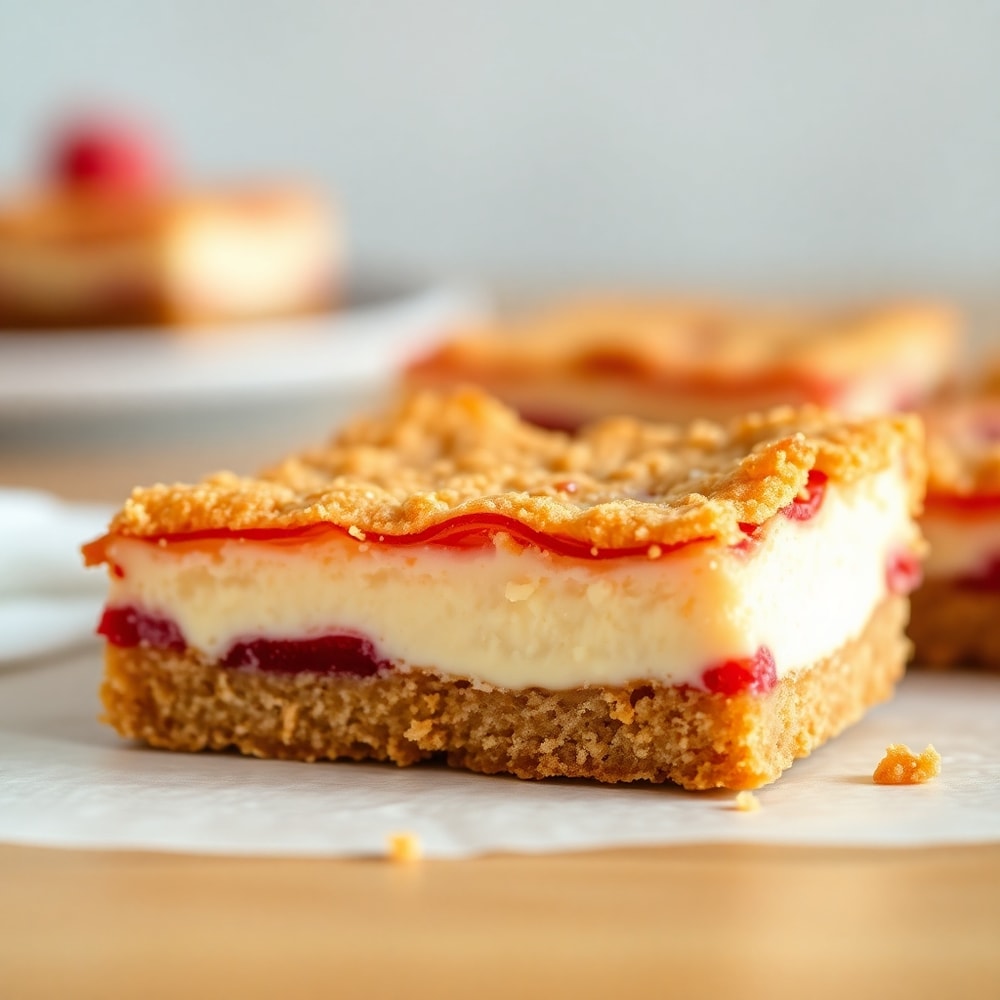 rhubarb bars