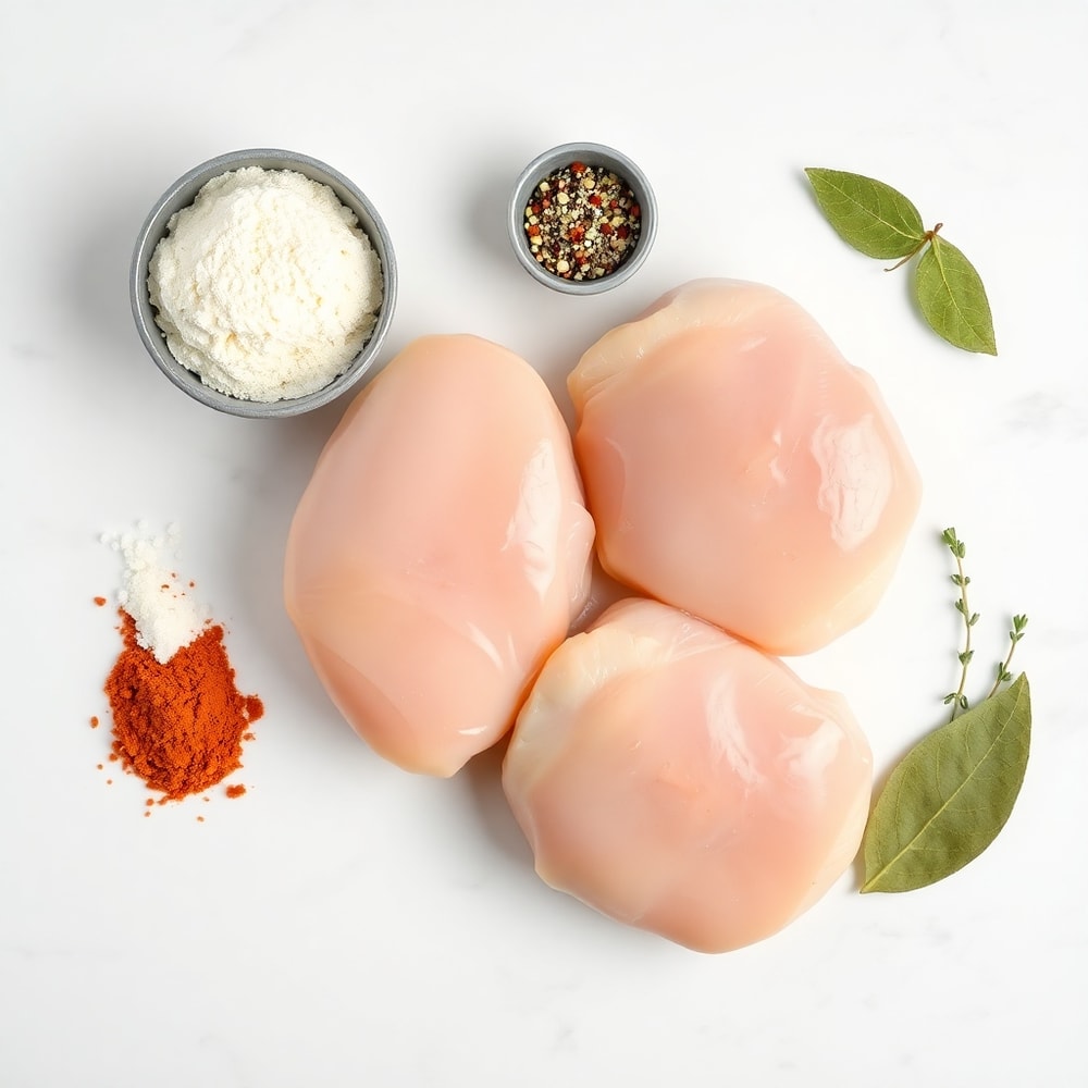 Smothered Chicken Ingredients
