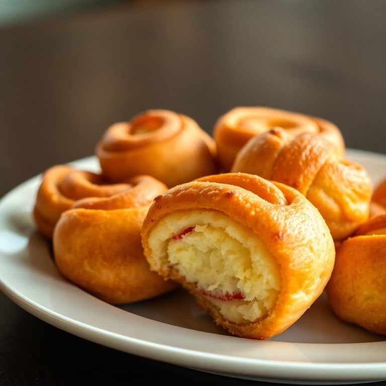 Strawberry Cheesecake Breakfast Rolls
