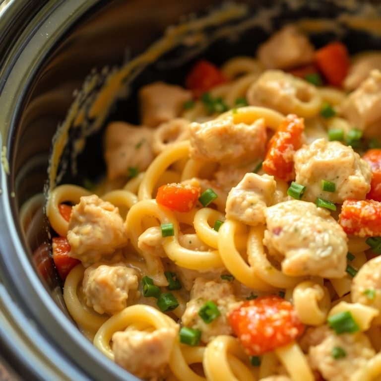 crockpot chicken pasta