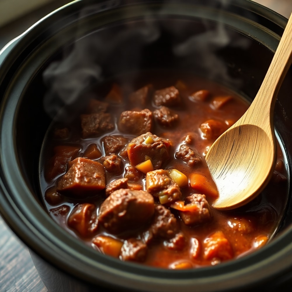 easiest crock pot beef stew