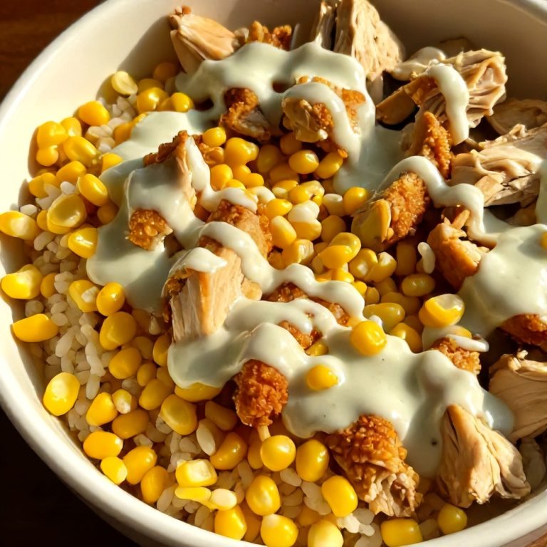 Easy 30-Minute Street Corn Chicken Rice Bowl