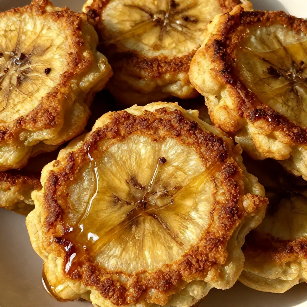 Easy Baked Cinnamon Banana Fritters