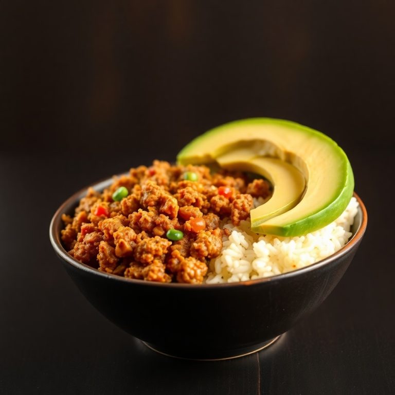 taco rice bowl