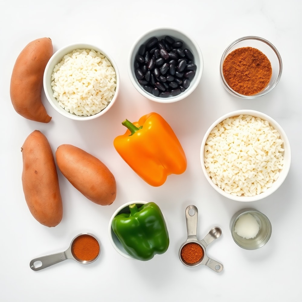 Cajun Sweet Potato Rice Bowl Ingredients