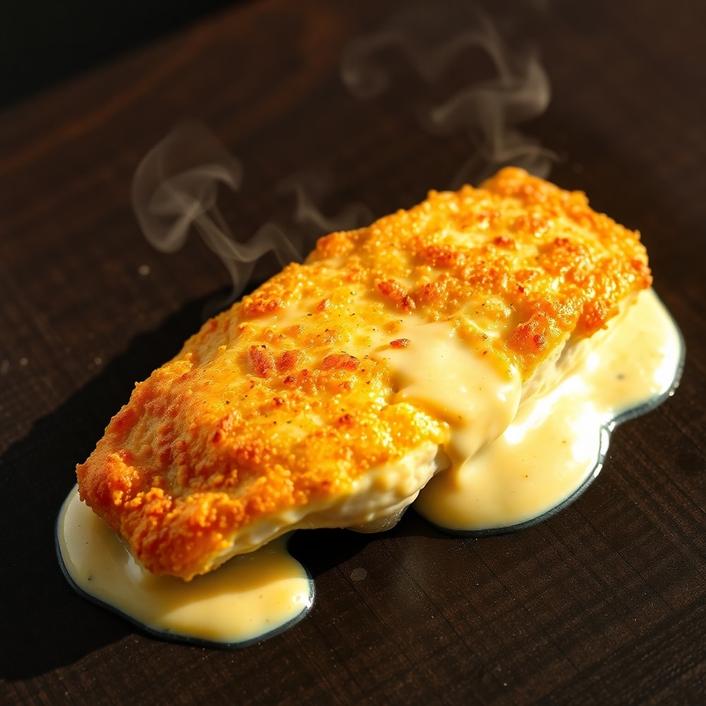 Easy Cheesy Baked Halibut