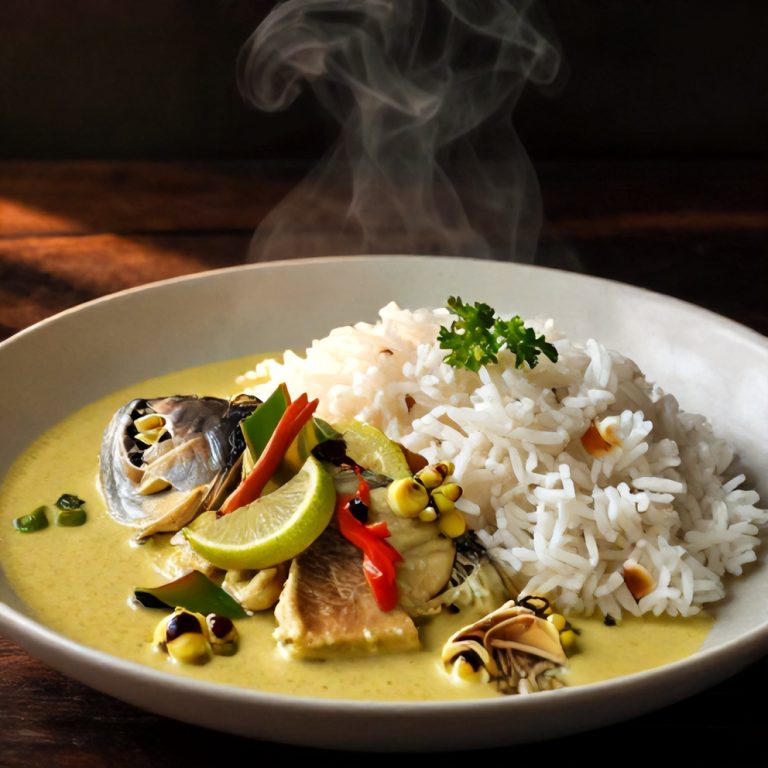 Easy Coconut Lime Fish Curry