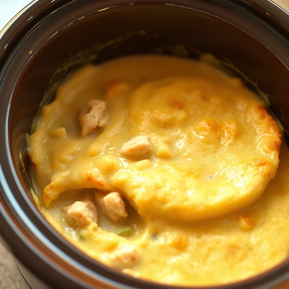 crockpot chicken pot pie