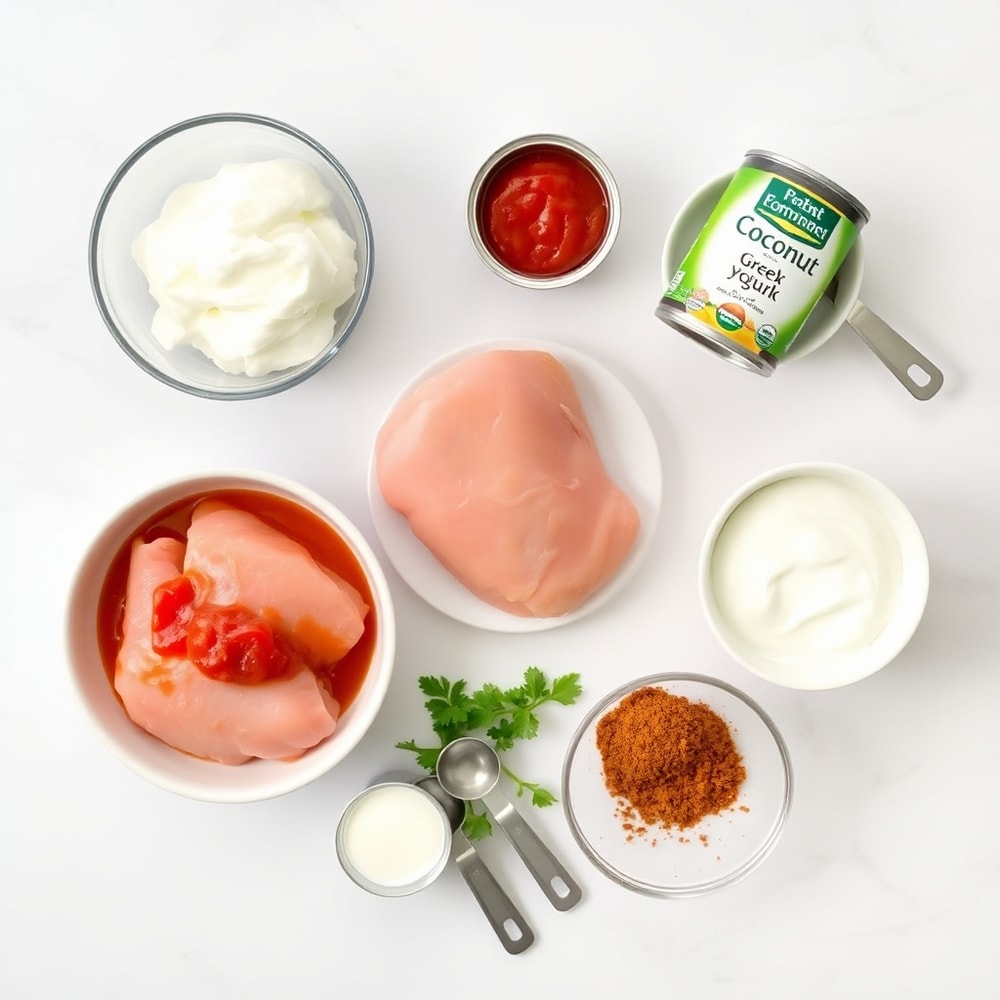 Crockpot Chicken Tikka Masala Ingredients