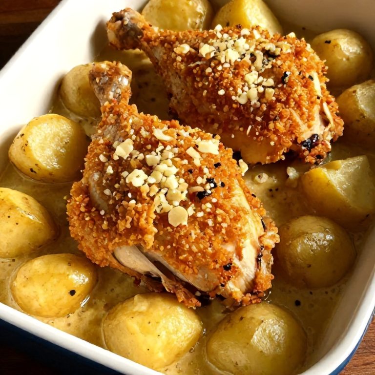 Easy Garlic Parmesan Chicken and Potatoes Crockpot Dinner