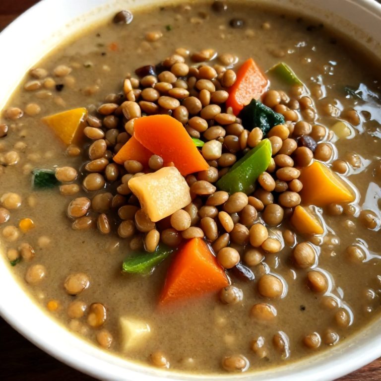 Easy Hearty Lentil and Vegetable Soup