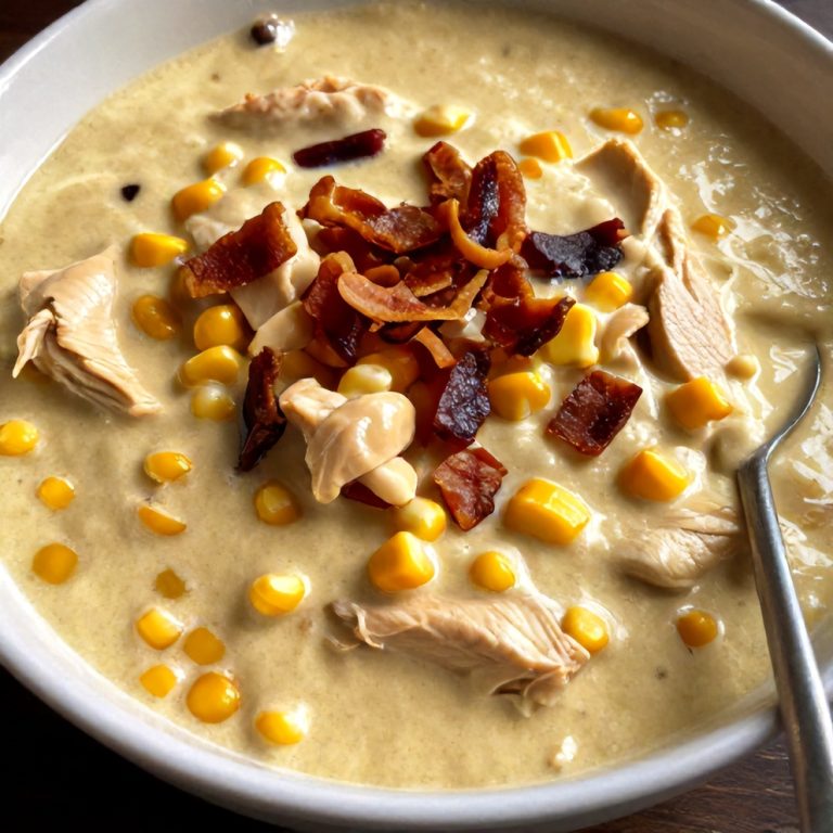 Easy High Protein Chicken and Corn Chowder
