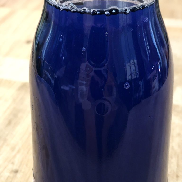 homemade sugar free blueberry syrup