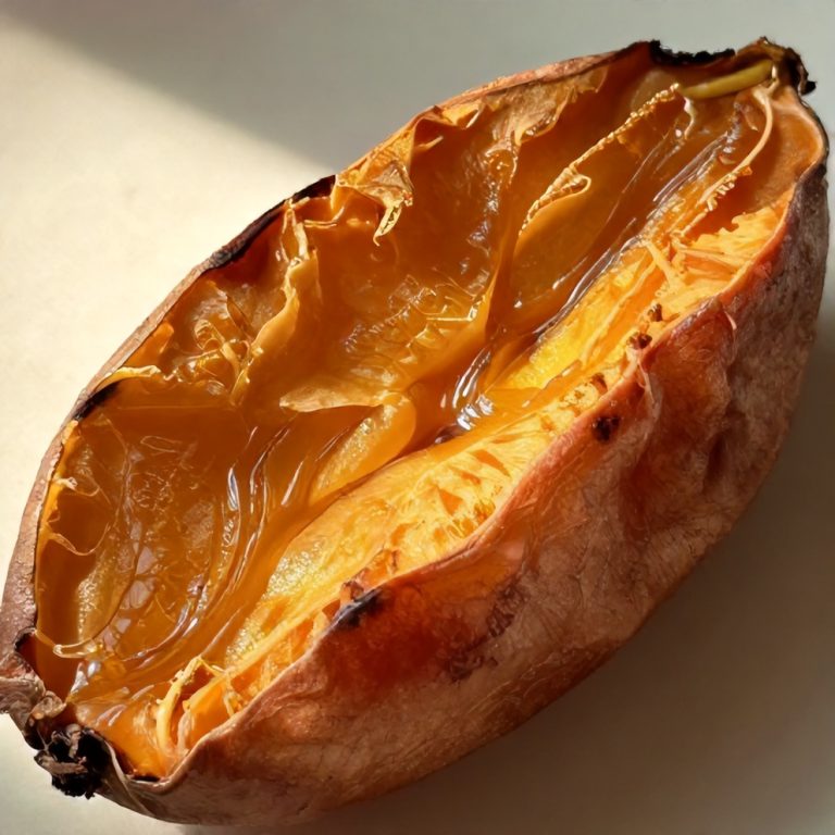 Easy Honey Roasted Sweet Potatoes