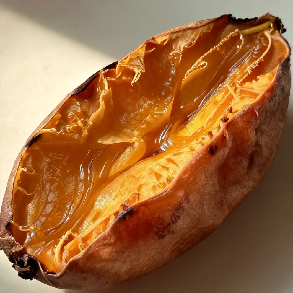 Easy Honey Roasted Sweet Potatoes