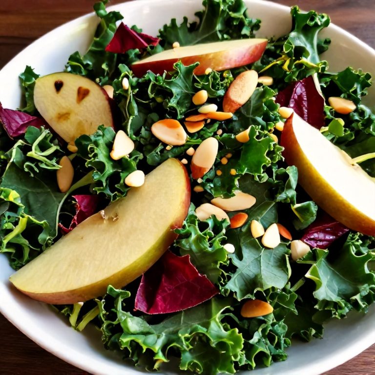 Easy Kale and Apple Salad