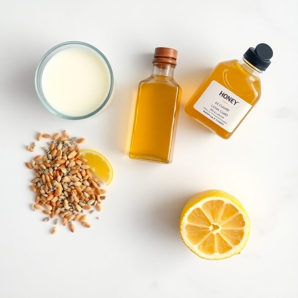 Lemon Curd Chia Pudding ingredients