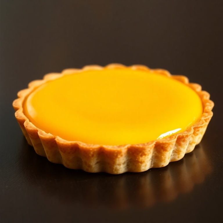 mango curd tart
