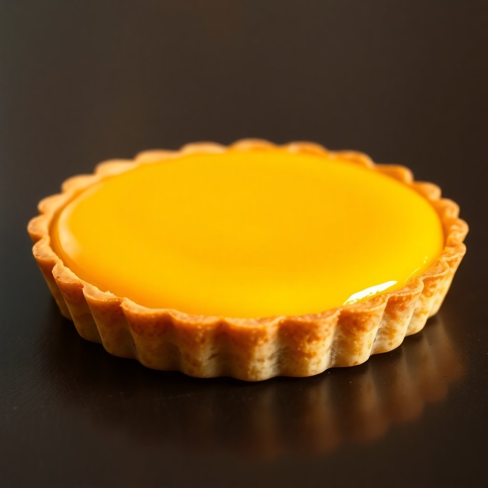mango curd tart