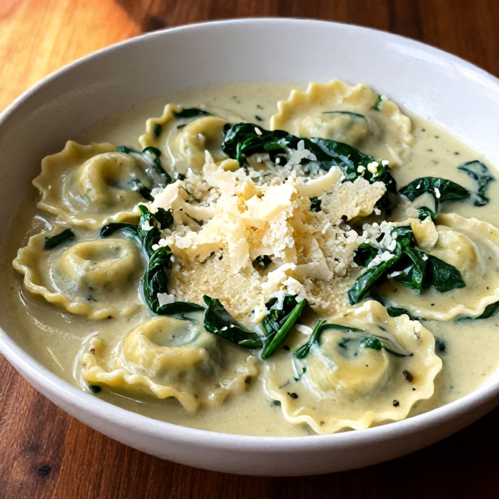 Easy Ravioli Soup