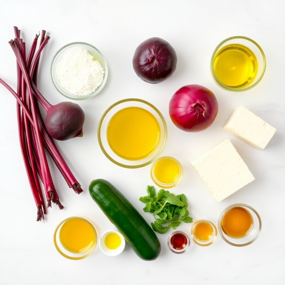 Roasted Beet Salad Ingredients